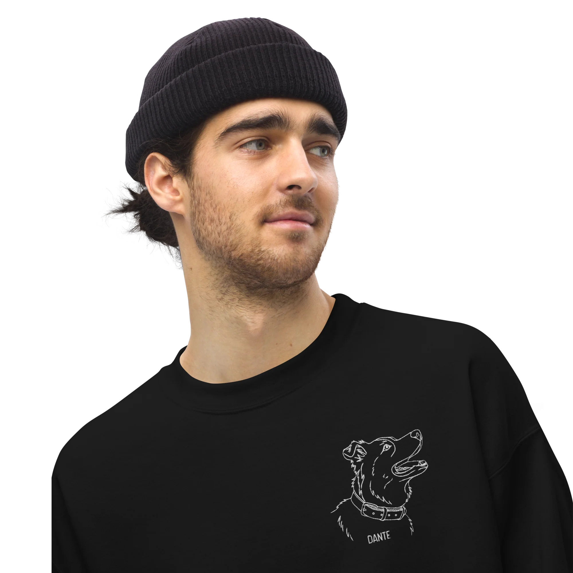 YOUR PET Embroidered Portrait Sweatshirt - Image 11