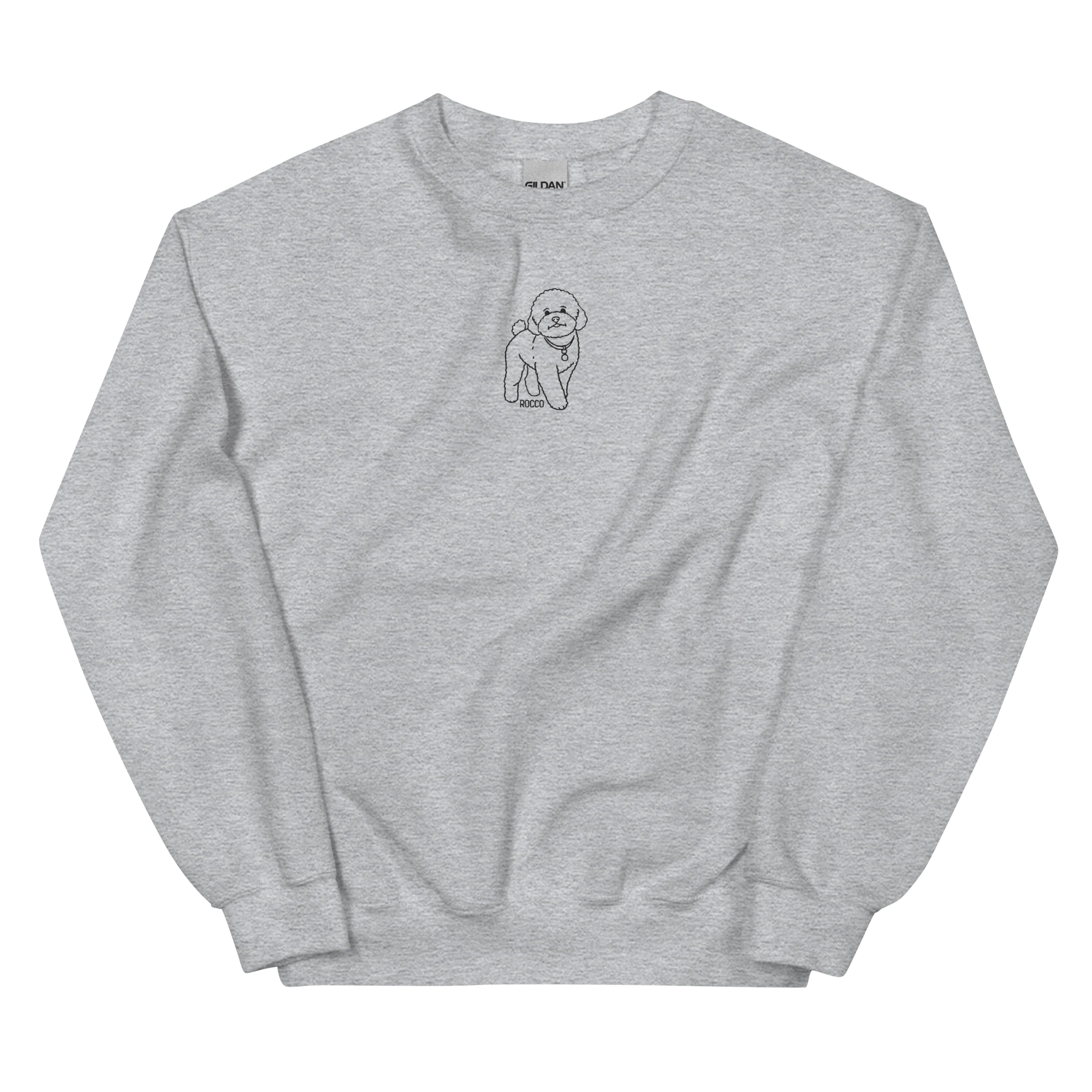 YOUR PET Embroidered Portrait Sweatshirt - Image 12