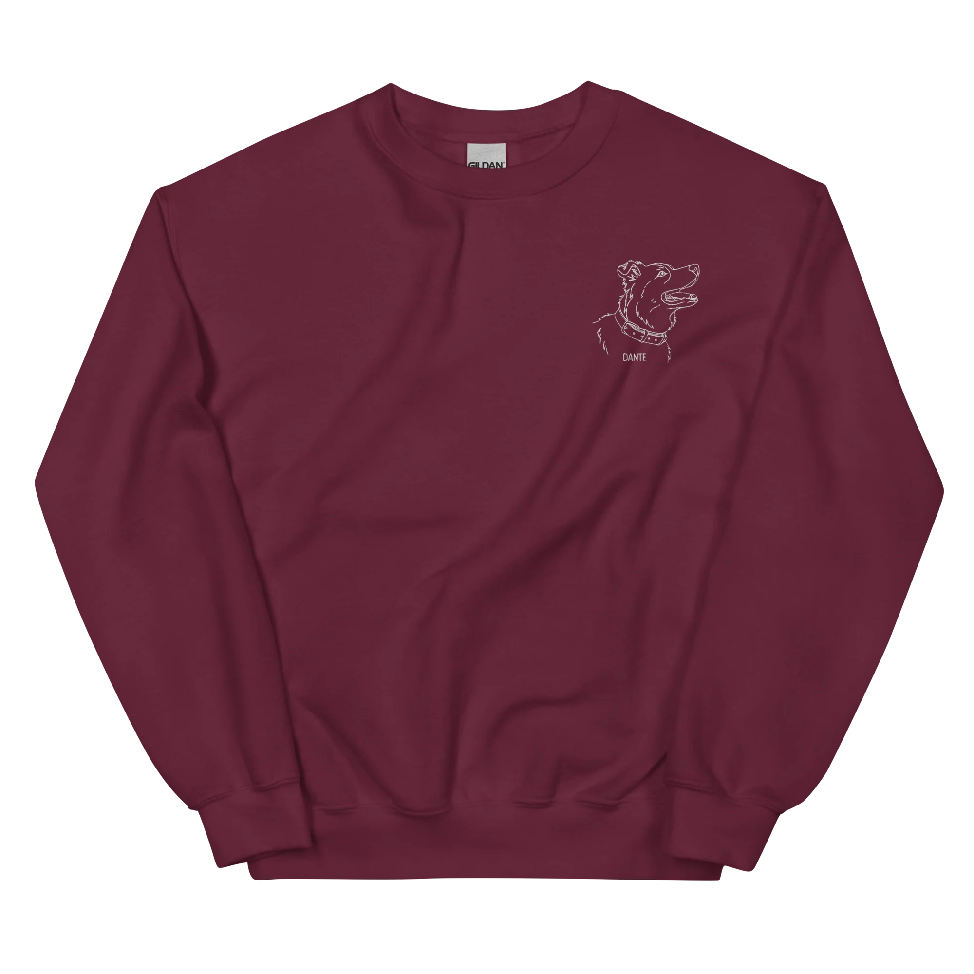 YOUR PET Embroidered Portrait Sweatshirt - Image 15