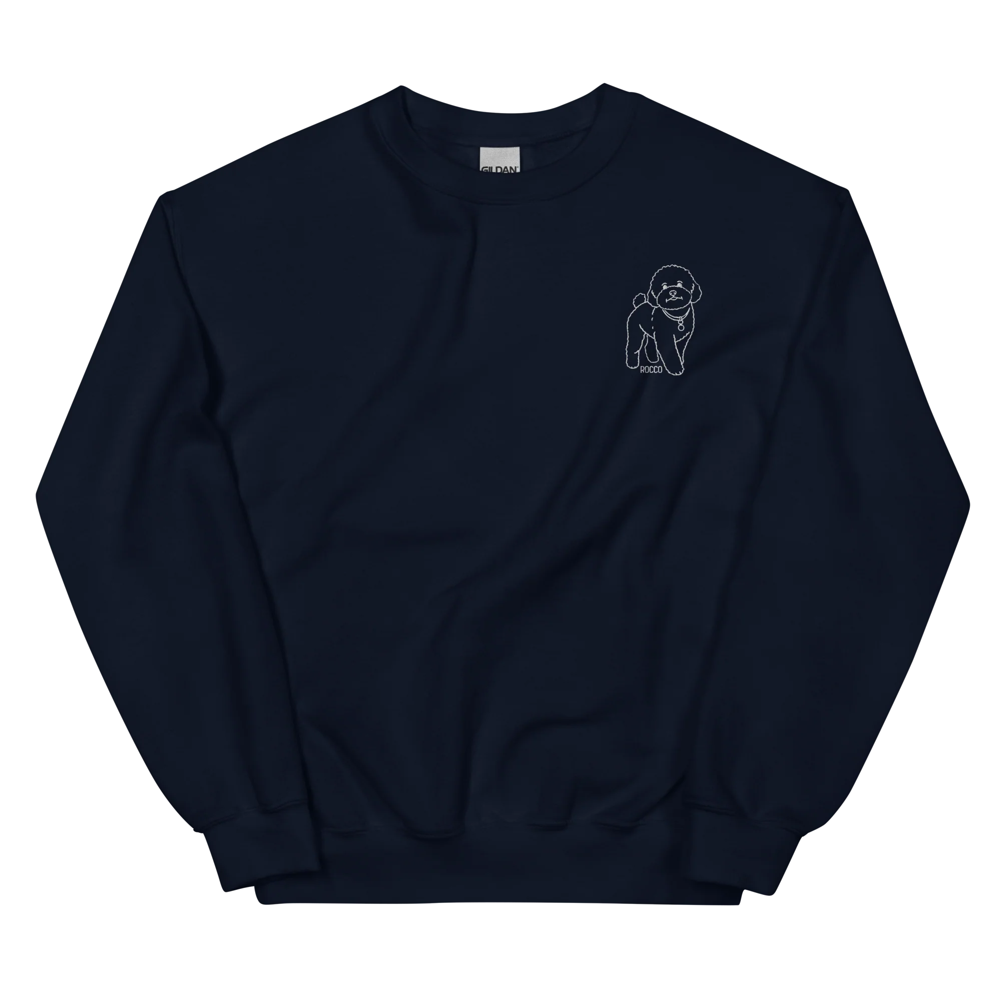 YOUR PET Embroidered Portrait Sweatshirt - Image 9